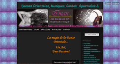 Desktop Screenshot of danse-orientale-marseille.fr